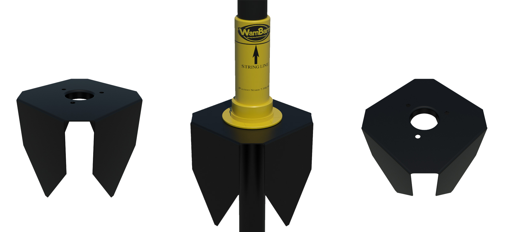 No-Dig Fence Pipe Stabilizer